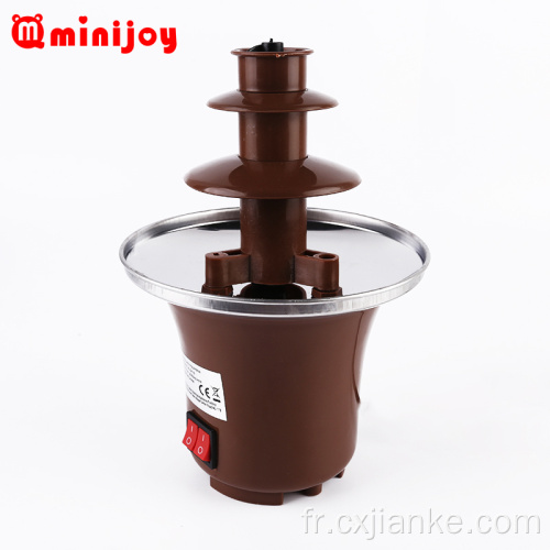 Fountaine de chocolat en acier inoxydable électrique